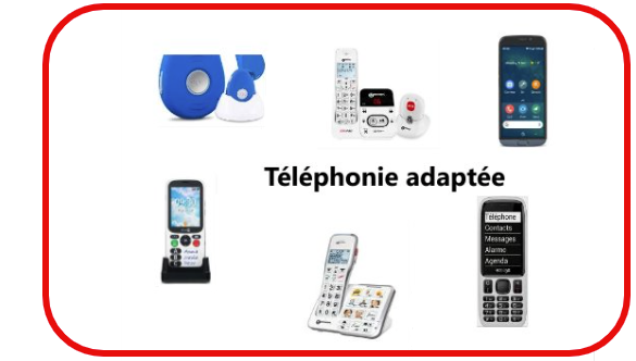 Téléphonie adaptée